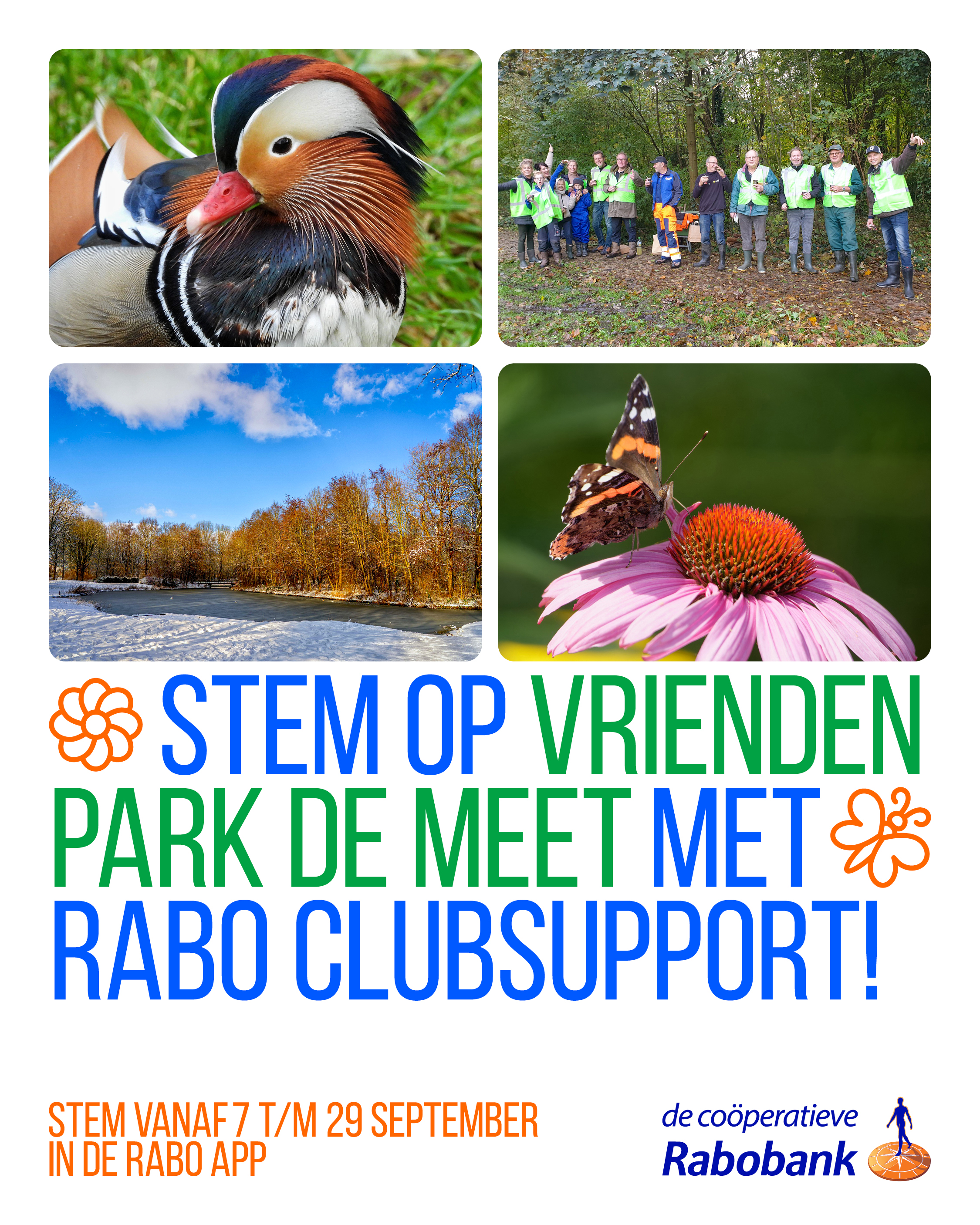 Stem Vrienden Park de Meet Rabo ClubSupport 2026