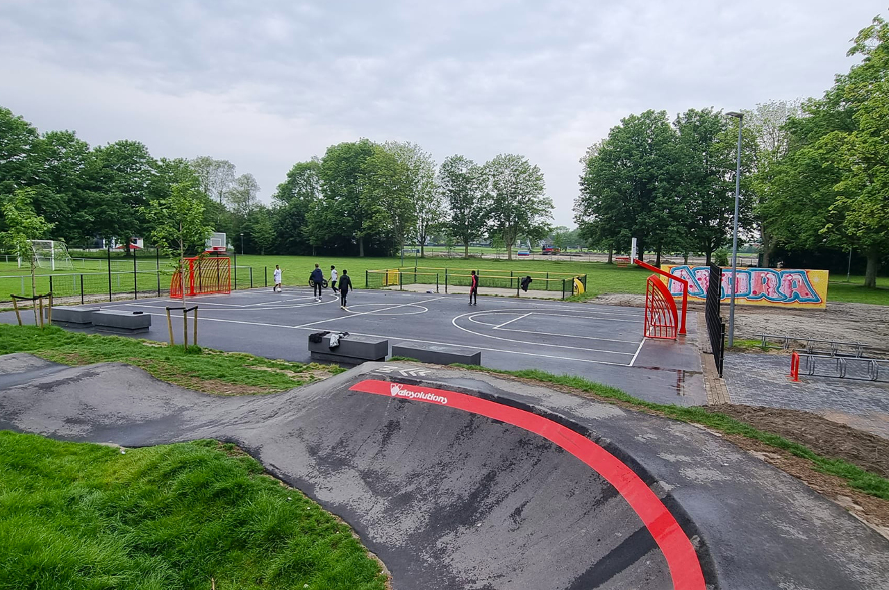 Vrienden Park de Meet Pumptrack Oplevering 08