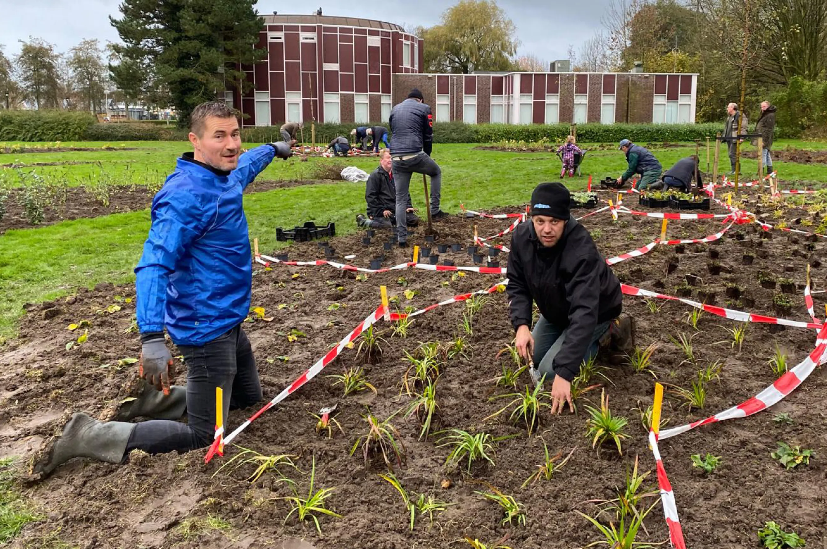 Vrienden Park de Meet Vlindertuin Nectartuin Ontstaan 2020